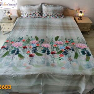 Abstract Print Bed Sheet