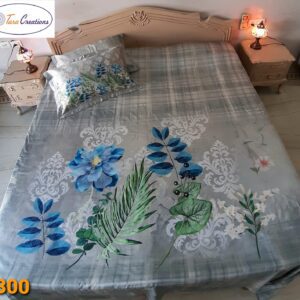 Floral Print Bed Sheet